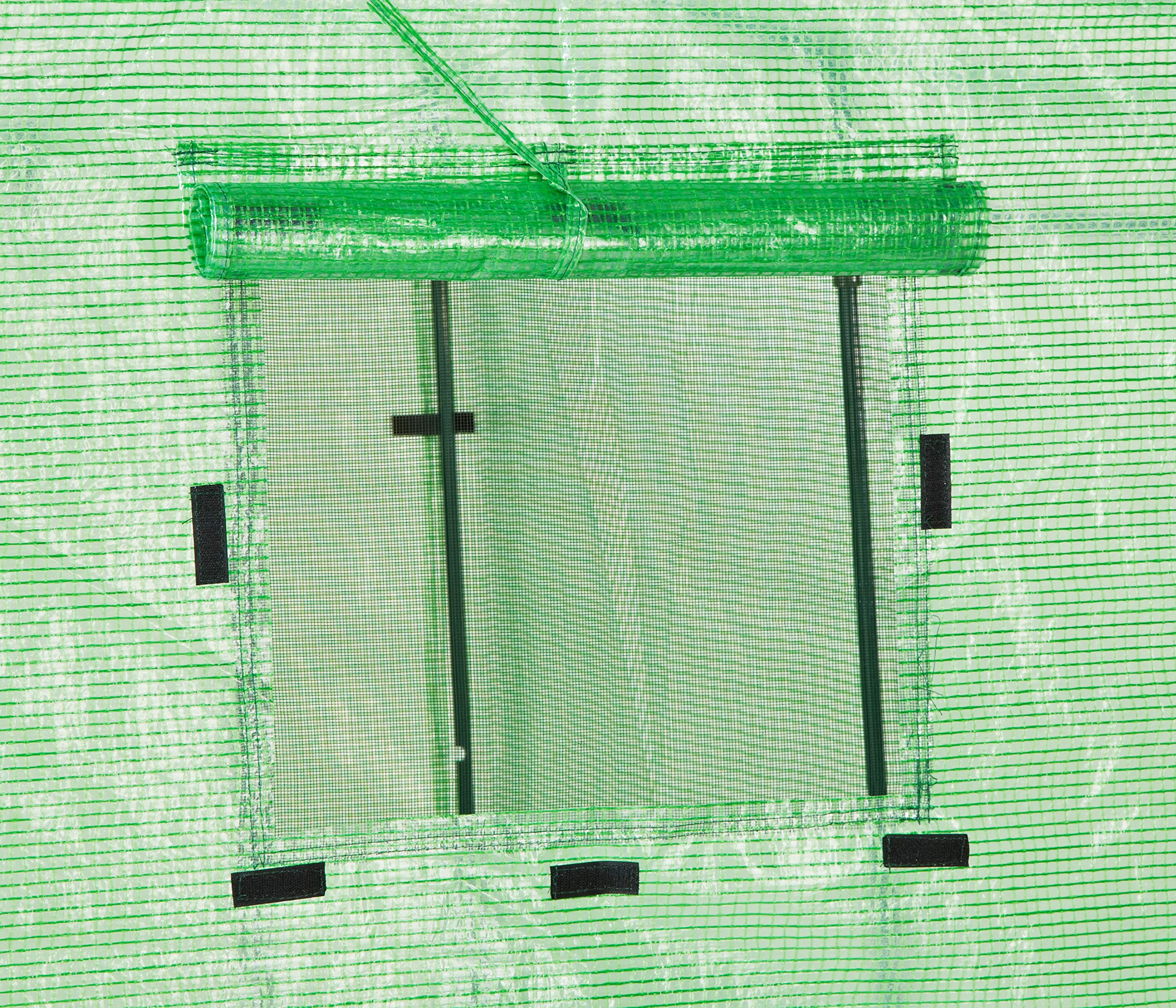 Dehner Tomaten-Gewächshaus Maxi, ca. 187 x 183 x 122 cm, Kunststoff/Metall, Grün Serra per pomodori, Verde