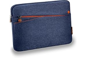 PEDEA Etui na tablet PC "Fashion" na ekrany 10,1-11 cali (10-11 cali); etui ochronne z kieszenią na akcesoria, niebieskie