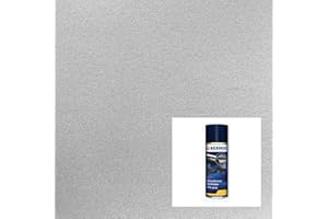 2R STOCK SRL Kit Rivestimento Tessuto Cielo Tetto Auto Colore Nero Beige Grigio + Colla