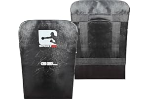 Sporteq Straight Strike Shield | Shock Absorbing Gel Foam Shield For Martial Arts Training, UFC, MMA, Kickboxing and Karate | Full Contact Kick, Arm Pad