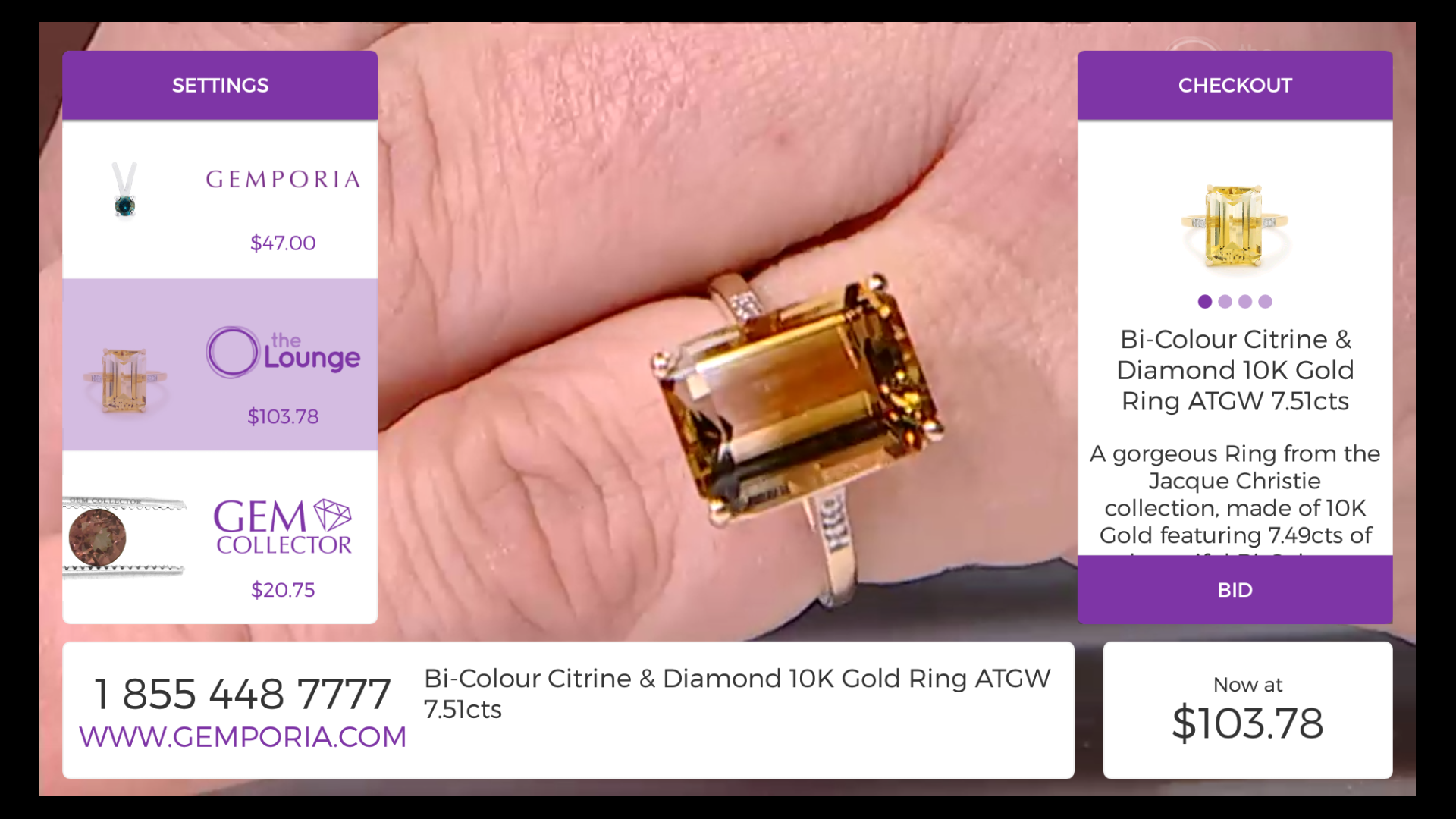 Gemporia Jewelry Auctions Amazon.fr Appstore pour Android