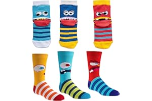 SOCKS 4 FUN Kinder Socken 6 Paar Jungen oder Mädchen,Schadstoffgeprüfte Textilien nach Öko-Tex Standard 100