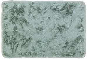 ‎SCHÖNER WOHNEN KOLLEKTION SCHÖNER WOHNEN KOLLEKTION Badezimmerteppich 60 x 90 cm – sehr Flauschige Badematte Mint – waschbar und rutschhemmend