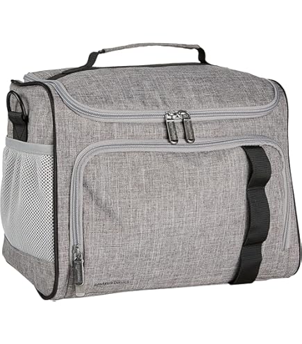 EDA Glacière, plastique, 24 litres, gris / bleu lagune
