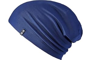 Enter the Complex® Bonnet Jersey Léger, pour Hommes et Femmes, Bonnet Souple en Coton, Élastique