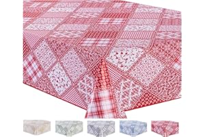 Home Direct Obrus Cerata PCW Prostokątny 140 x 180 cm Czerwony