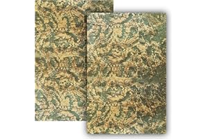 GESAR ART IN PROGRESS Gesar - Lote de 4 hojas de papel de roca para belén de alta calidad de papel para Belén, roca o tierra, moldeable, para belén, montañas y rocas, fabricado en Italia