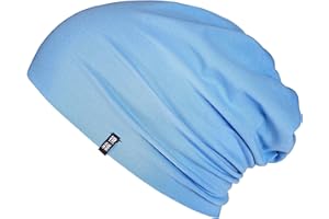 Enter the Complex® Bonnet Jersey Léger, pour Hommes et Femmes, Bonnet Souple en Coton, Élastique