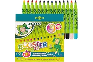 ‎JOLLY JOLLY Booster kindersichere Fasermaler | 14 Stifte