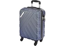 Safari RAY 55 Cms Small Cabin Polycarbonate (PC) Hard Sided 4 Wheels 360 Degree Wheeling System Luggage/Suitcase/Trolley Bag 