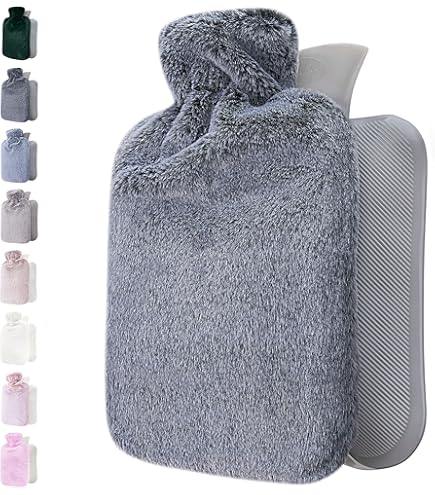 SUPERFA Rubber Hot Water Bottle For Feet, Feet Warmers For - View #12