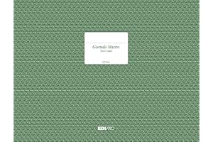 Edipro E2566 - Giornale mastro 9 conti testata mobile e spirale 50 pagine f.to 24.5 x 31