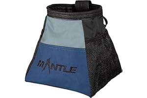 ‎MANTLE CLIMBING EQUIPMENT MANTLE climbing equipment Boulderbag als Set mit Chalkball, Tape, Handcreme & Boulderbrush oder Einzel [Einzel oder Set]