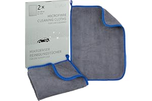 LIVAIA Panno microfibra: 2 panni in microfibra per la casa e pulizia auto - Panni in microfibra - panno microfibra auto