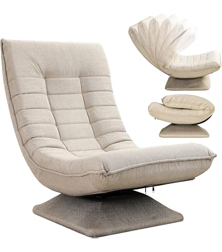 Fauteuil bas en cuir de buffle - MFA3620 | Aubry Gaspard