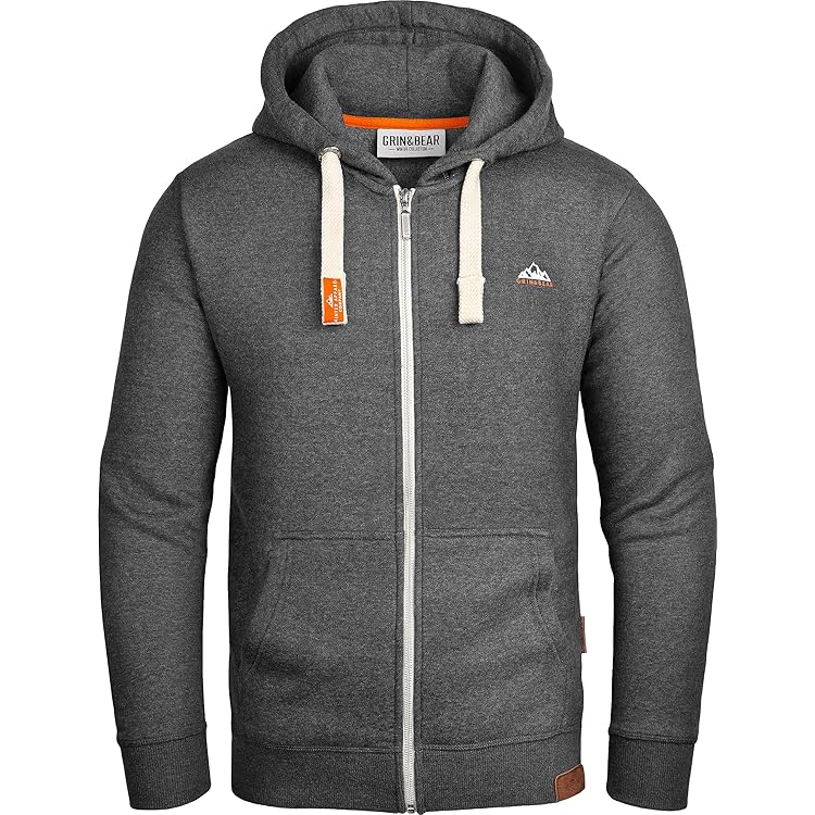 Huayuzh Hoodie heren capuchonpullover casual lange mouwen geruit trekkoord jacquard sweatshirt met capuchon zakken, XXL Huayuzh Hoodie heren capuchonpullover casual lange mouwen geruit trekkoord jacquard sweatshirt met capuchon zakken, XXL