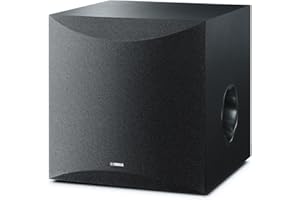 Yamaha NS-SW100 - Altavoz subwoofer amplificado (25 - 180 Hz) color negro