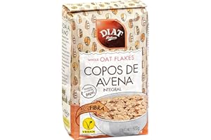 DIAT Radisson - Copos de Avena sin Azúcar | Alto Contenido en Fibra | Copos de Avena Naturales | Sin Azúcares Añadidos