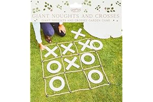 Ginger Ray Botanisches Hochzeits-Spiel für den Außenbereich, Tic Tac Toe