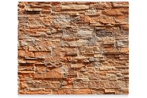 murando Papier peint intisse Pierre Optique 400x280 cm Decoration Murale XXL Poster Tableaux Muraux Tapisserie Photo Trompe l'oeil Mur Pierre Optique 3D f-C-0164-a-d