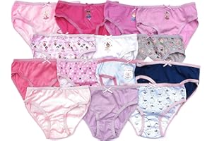 TF Kids by Tom Franks 14 Pairs Girls Multipack Briefs Pants Knickers Underwear
