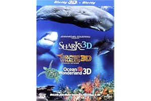Jean-Michel Cousteau'S Film Trilogy In 3D (3 Blu-Ray) [Edizione: Regno Unito] [Reino Unido] [Blu-ray]