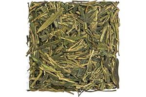 Tealyra - Premium Dragon Well - Long Jing - Green Tea - Best Chinese Loose Leaf Tea - First Grade - 200-gram