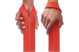 WARM BODY COLD MIND V1 Straps Palestra per Olympic Weightlifting - Testato a 300 kg - Robusto Lifting Straps, Cinghie Sollevamento Pesi, Crossfit, Weightlifting Gym, Powerlifting Deadlift, Uomo Donna