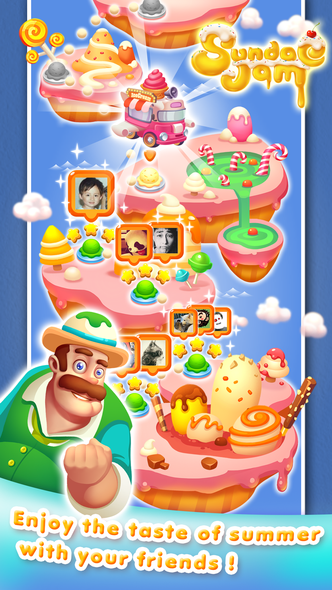 Ice Cream Sundae Jam FREE Match 3 Puzzle & Arcade Game Amazon.co.uk