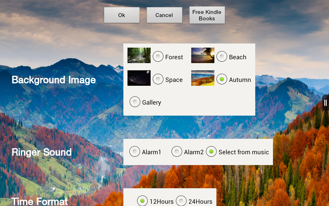 Alarm Clock Free for Kindle Fire Amazon.de Apps für Android