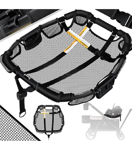 Adaptateur Siège Auto Pour Poussette WONDERFOLD W4 – Compatible Nuna, Cybex, Maxi-Cosi, Fixation Sécurisée - 4