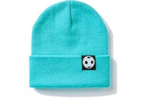 MINIFAN Berretto da calcio per bambini: berretto da calcio per bambini, berretto da calcio, berretto da allenamento, berretto invernale, berretto per bambini, regalo per ragazzi e ragazze