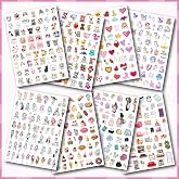NeoPrint Sticker Seti 500 Adet - Kız &Ccedil;ocuklara &Ouml;zel Konsept - Defter Planlayıcı G&uuml;nl&uuml;k Takvim Ajanda İ&ccedil;in Etiketler - &Ouml;ğrenci