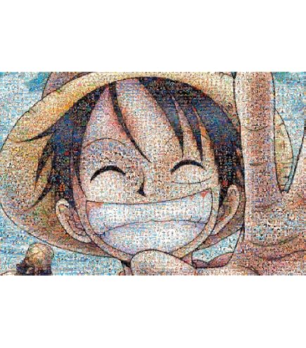 Ensky One Piece Mosaic Art 1000 Piece Jigsaw Puzzle (Luffy