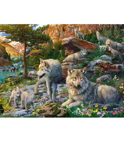 Hansepuzzle 1000 Teile Puzzle - Motiv "Hund" Aus Der Tierwelt-Serie (60x46 Cm)