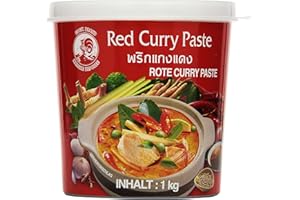 ‎COCK Cock Currypaste, rot, 1er Pack (1 x 1 kg Packung)