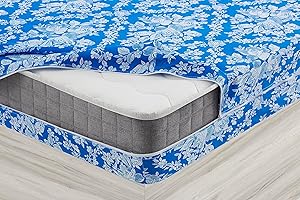 Degrees Home - Alba -Matratzenbezug - Matratzenschoner - Matratzenschoner - Reißverschluss - milbendicht - 100% Polyester - waschbar - Bett mit 80 cm Breite