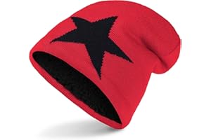 BALINCO Ciepa czapka zimowa z gwiazd dla mczyzn i kobiet z bardzo mikk podszewk, unisex