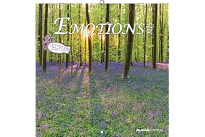 Emotions 2026 - Broschürenkalender 30x30 cm (30x60 geöffnet) - Kalender mit Platz für Notizen - Emotionen - Bildkalender - Wandplaner - Wandkalender