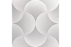 EURODECO Deckenpaneele Wandpaneele Wanddeko Wandverkleidung Platten Paneele Wandtattoos GLAMOUR RETRO Polystyrol XPS Like STYROPOR 3mm stärke (20m²-80 Pcs, Schells Grau)