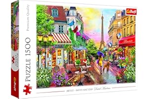 Trefl-Charme Von 1500 Piezas, Adultos y niños a Partir de 12 años Puzzle, Color parís Encantador