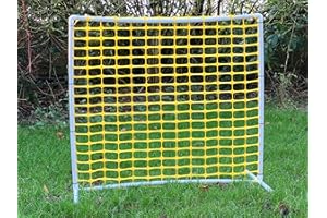 WUZZMANN HOOPERS Agility Zaun gelb/VDH-KONFORM/Gate/Gatter/Trennzaun, aus Kunststoff, NADAC Hoopers