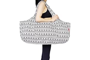 Aozora Yoga Mat Bag Large Yoga Mat Tote Sling Carrier with Pockets Fits Mats with Multi-Functional Storage Pockets Light and Durable