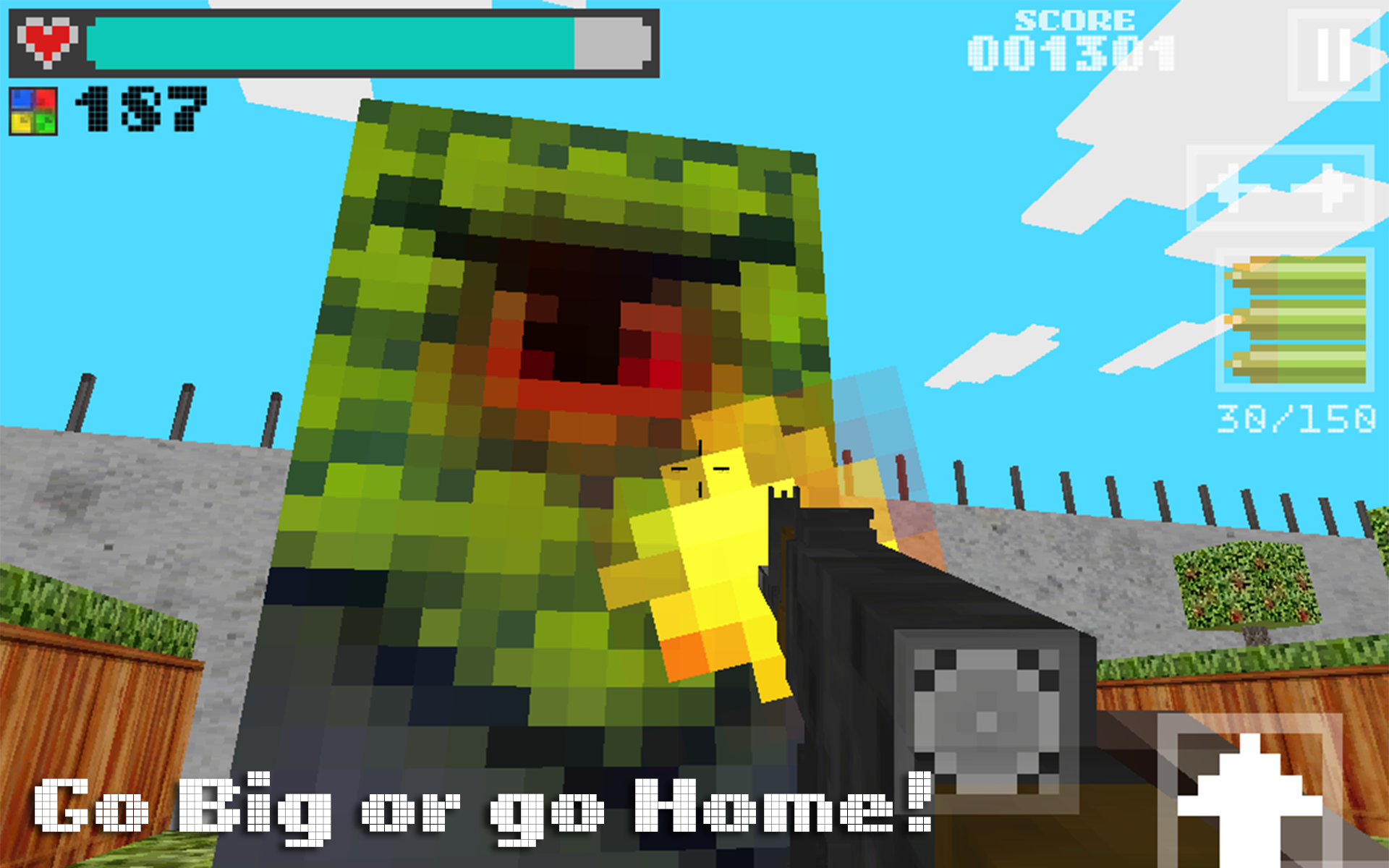 Block Gun 3D Survival Shooter Amazon.co.uk Apps & Games