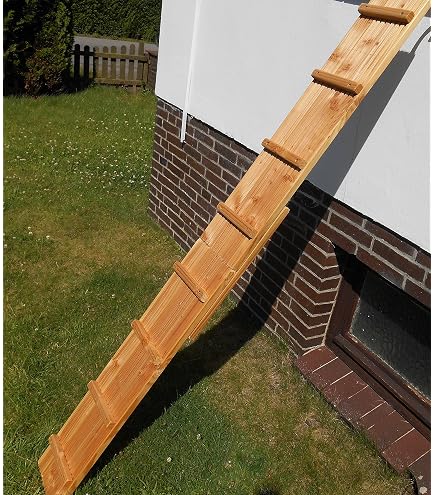 Katzenleiter Katzentreppe Katzenstufe Für Balkon Treppe 6m Mit Schraubhaken