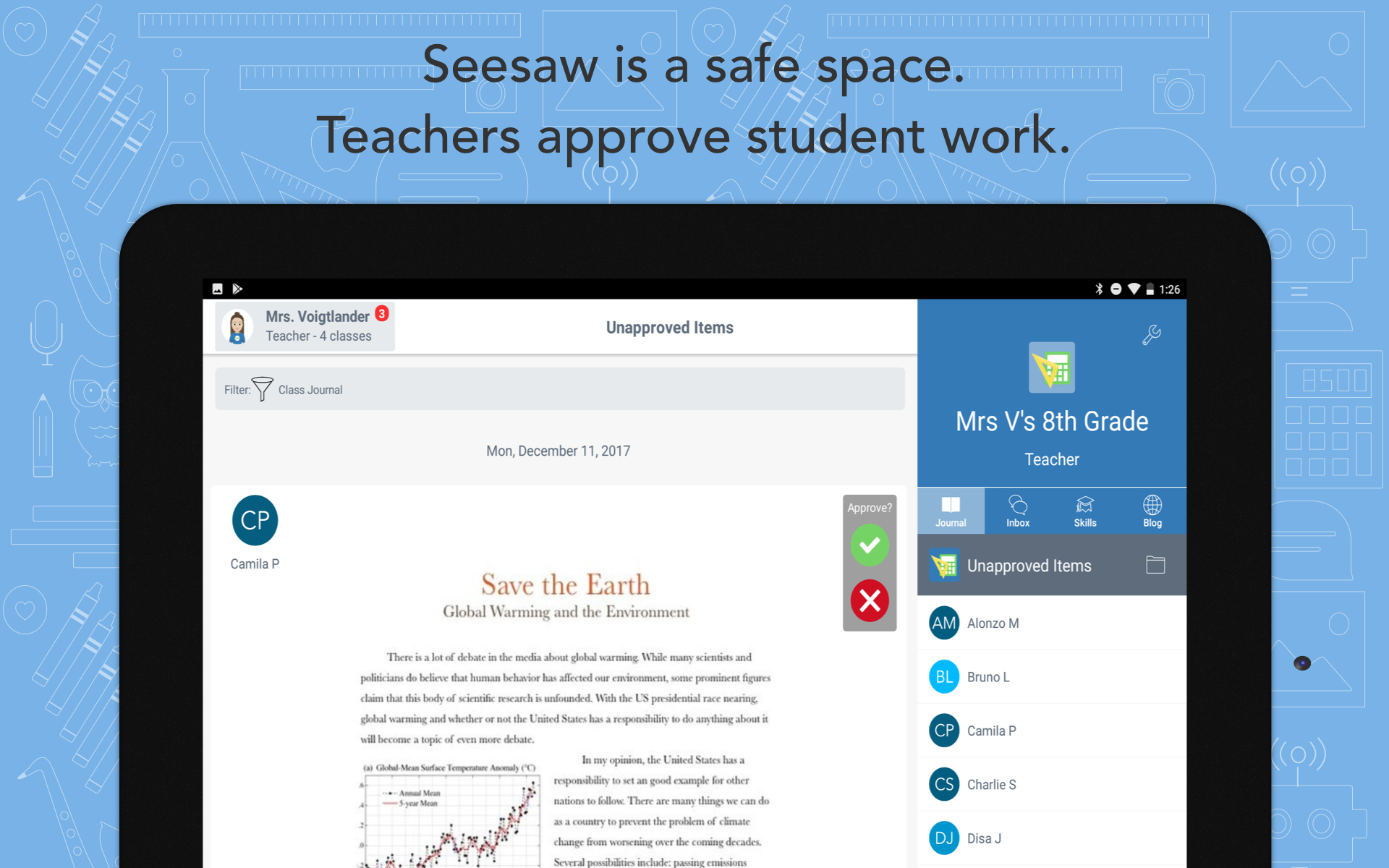 Seesaw Class Amazon.it App e Giochi