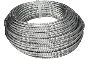 Britools Câble acier galvanisé, argent, M86121G
