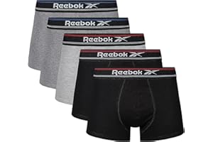 Reebok Mens 5 Pack Trunks