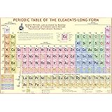 Periodic Table Of Elements Chart | 100 x 70 cm | LAMINATED | Extremely Useful for Chemistry Students & Teachers