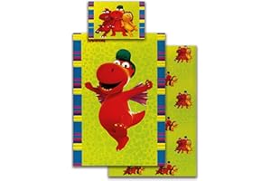 DER KLEINE DRACHE KOKOSUSS Der Kleine Drache Kokosnuss Bettwäsche Bettbezug Bettdecke 140 x 200